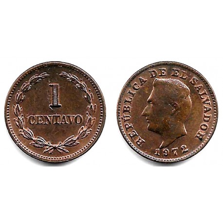 (135.1) El Salvador. 1972. 1 Centavo (EBC)