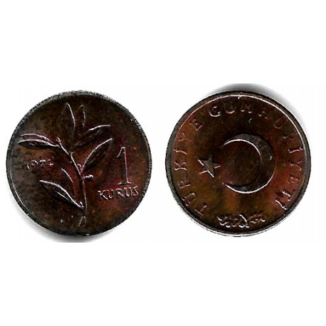 (895a) Turquía. 1974. 1 Kurus (SC)