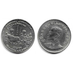 (Y96) Tailandia. 1972(2515). 1 Baht (EBC+)