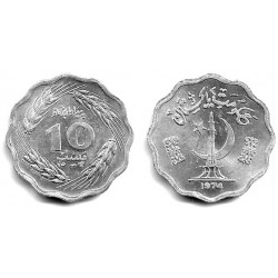 (36) Pakistán. 1974. 10 Paisa (EBC+)