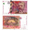 (159a) Francia. 1996. 200 Francs (MBC-) Leve rotura margen derecho
