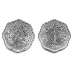 (34) Pakistán. 1974. 2 Paisa (SC-)
