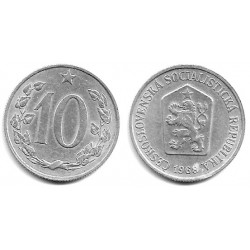 (48.1) Checoslovaquia. 1968. 10 Haleru (MBC)