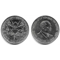 (10) Kenia. 1989. 1 Shilling (SC-)