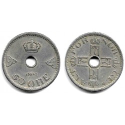 (386) Noruega. 1940. 50 Ore (MBC-)