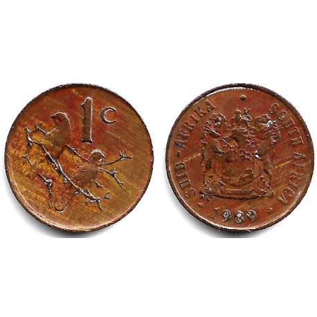(82) Sudáfrica. 1989. 1 Cent (MBC+)