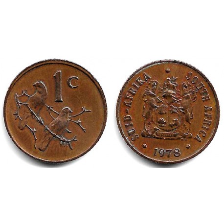 (82) Sudáfrica. 1978. 1 Cent (MBC+)