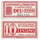 Tarragona. 1937. 10 Céntimos (SC)