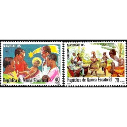 Guinea Ecuatorial. 1985. Serie Completa (Nuevo) Navidad