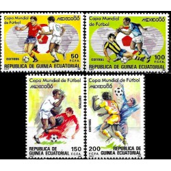 Guinea Ecuatorial. 1986. Serie Completa (Nuevo) Mexico 86