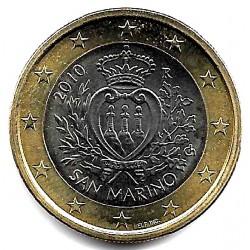 San Marino. 2010. 1 Euro (SC)