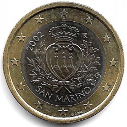 San Marino. 2002. 1 Euro (SC)