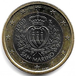 San Marino. 2009. 1 Euro (SC)