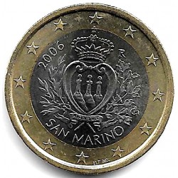 San Marino. 2006. 1 Euro (SC)
