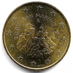San Marino. 2007. 50 Céntimos (SC)