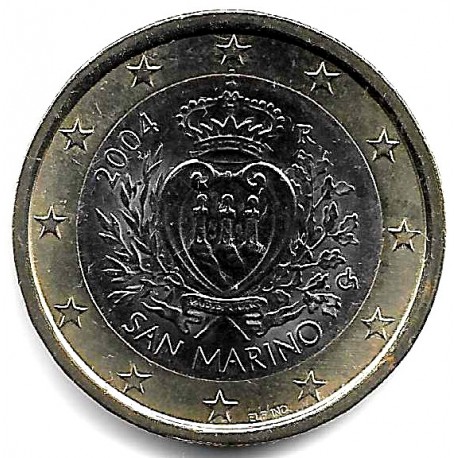 San Marino. 2004. 1 Euro (SC)