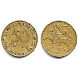 (108) Lituania. 1997. 50 Centu (MBC)