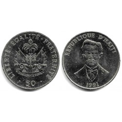 (153) Haití. 1991. 50 Centimes (SC-)