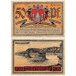 Wittenberge (Brandeburgo). 1921. 50 Pfennig (EBC+)