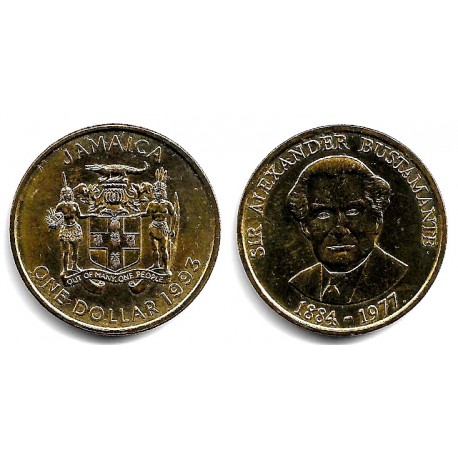 (145) Jamaica. 1993. 1 Dollar (SC)
