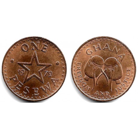 (13) Ghana. 1979. 1 Pesewa (SC)