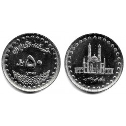 (1260) Irán. 1992/AH1371. 50 Rials (SC)