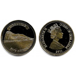 Gibraltar. 2011. 5 Pounds (SC)