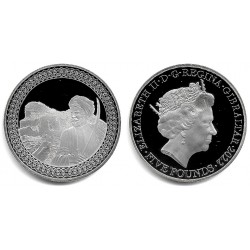 Gibraltar. 2022. 5 Pounds (Proof) Tariq Ibn Ziyad