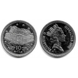 (112) Gibraltar. 1993. 10 Pence (SC)