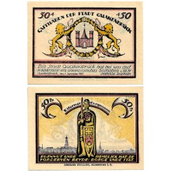 Quakenbrück (Baja Sajonia). 1921. 50 Pfennig (EBC+)