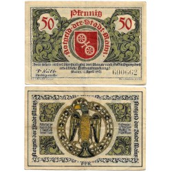 Mainz (Renania-Palatinado). 1921. 50 Pfennig (MBC+)