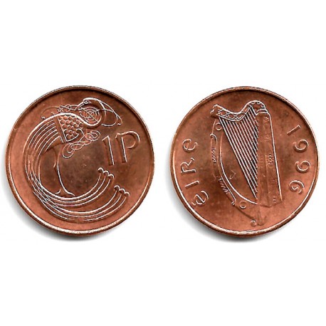 (20a) Irlanda. 1996. 1 Penny (EBC)