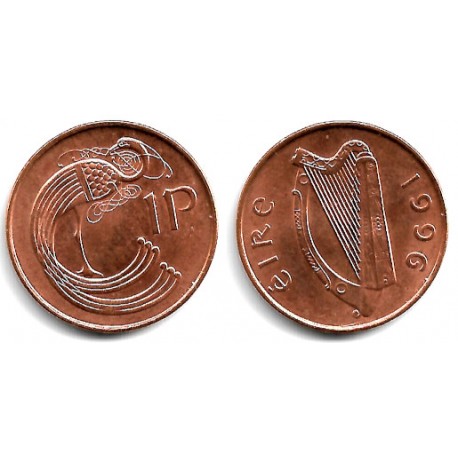 (20a) Irlanda. 1996. 1 Penny (EBC)