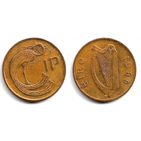 (20) Irlanda. 1988. 1 Penny (MBC)