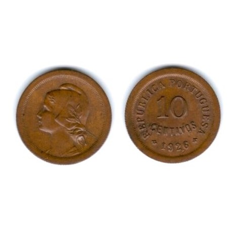 (573) Portugal. 1926. 10 Centavos (EBC)