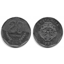 (216.1) Costa Rica. 1983. 20 Colones (MBC)