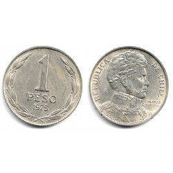 (207) Chile. 1975. 1 Peso (MBC+)