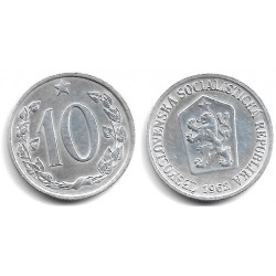(49.1) Checoslovaquia. 1962. 10 Haler (MBC+)