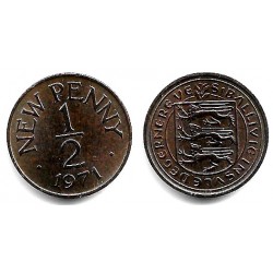 (20) Guernsey. 1971. ½ Penny (SC)