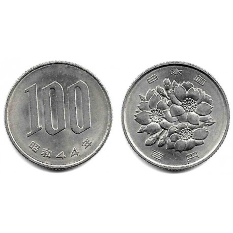 (Y82) Japón. 1969(44). 100 Yen (EBC)