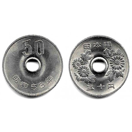 (Y81) Japón. 1978(53). 50 Yen (EBC)