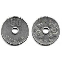 (Y81) Japón. 1970(45). 50 Yen (EBC-)