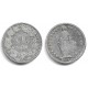 (23) Suiza. 1878B. ½ Franc (BC-) (Plata)