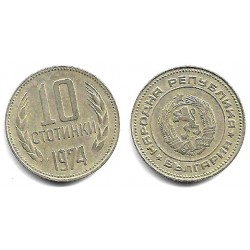 (87) Bulgaria. 1974. 10 Stotinki (MBC)