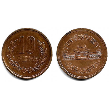 (Y73a) Japón. 1970(45). 10 Yen (MBC)