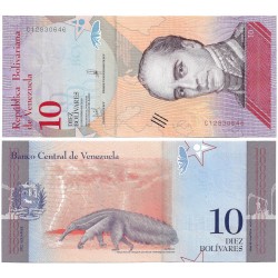 (103) Venezuela. 2018. 10 Bolivares (SC)