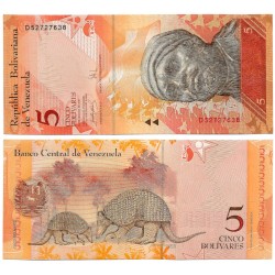 (89a) Venezuela. 2007. 5 Bolívares (SC)