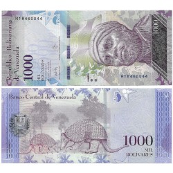 (95b) Venezuela. 2017. 1000 Bolívares (SC)