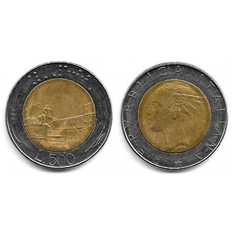 (111) Italia. 1986. 500 Lira (MBC)