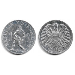 (2871) Austria. 1957. 1 Schilling (MBC-)
